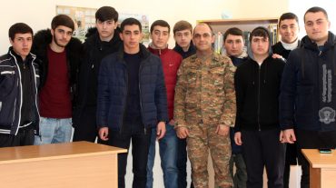 ԲՈՒՀ-ի ուսանողներն այցելել են խաղաղապահ բրիգադի ուսումնական կենտրոն