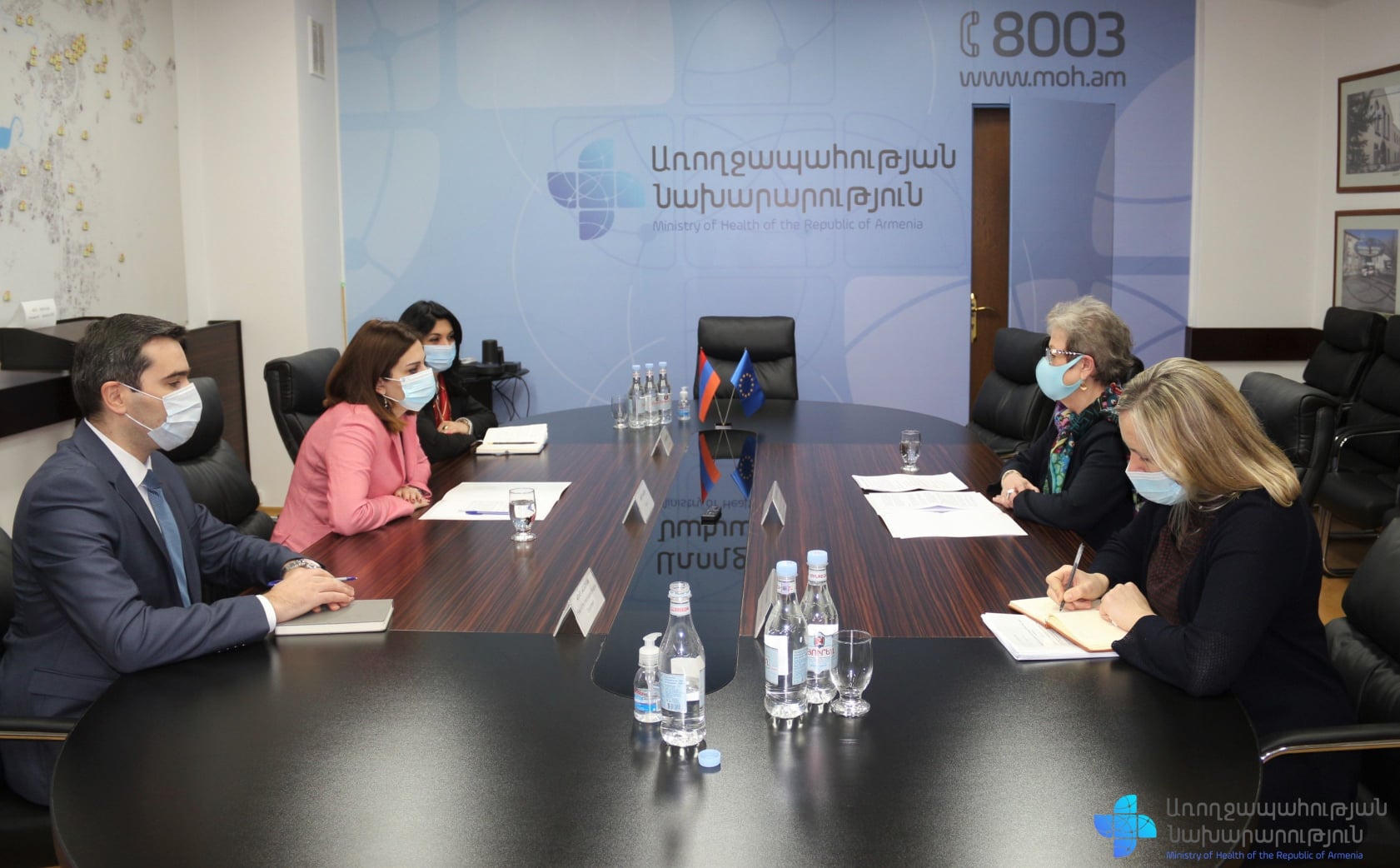 Առողջապահության նախարարը հյուրընկալել է Հայաստանում ԵՄ դեսպանին