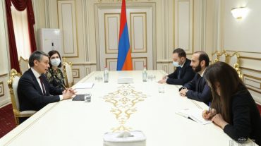 Արարատ Միրզոյանը հանդիպել է Հայաստանում ՄԱԿ-ի Զարգացման ծրագրի մշտական ներկայացուցչին