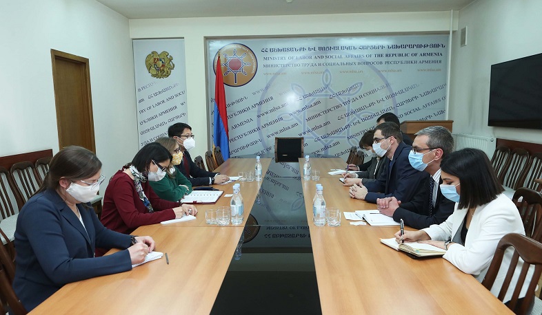 Նախարար Մեսրոպ Առաքելյանը հանդիպել է Հայաստանում ԱՄՆ դեսպան Լին Թրեյսիի հետ