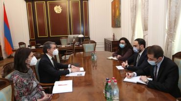 Փոխվարչապետ Տիգրան Ավինյանն ընդունել է ՀՀ-ում ՄԱԿ-ի Զարգացման ծրագրի մշտական ներկայացուցչին