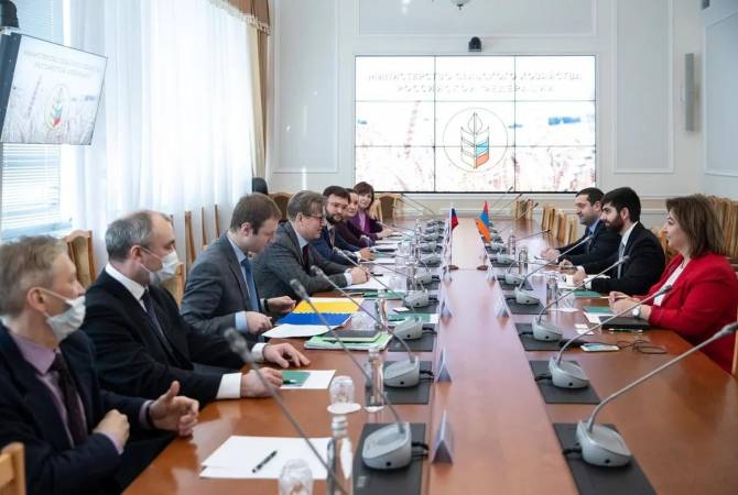 Հայաստանի և Ռուսաստանի միջև ագրոարդյունաբերական արտադրանքի շրջանառությունն աճել է 7,7 տոկոսով