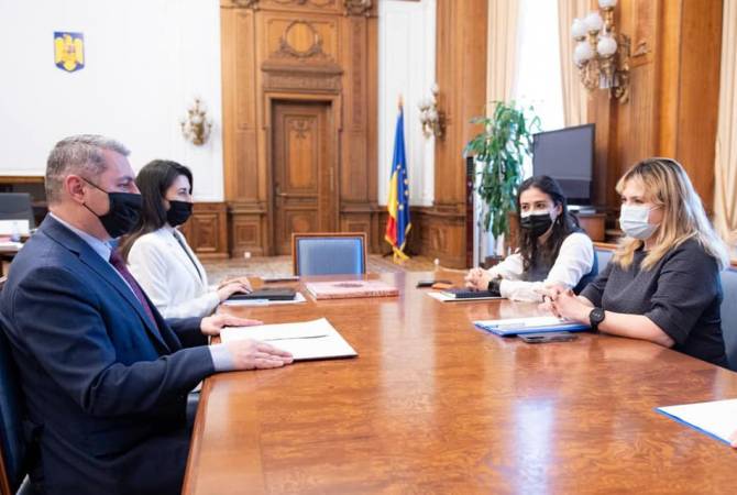 Դեսպան Մինասյանը Ռումինիայի Սենատի նախագահին ներկայացրել է Արցախի դեմ Ադրբեջանի ագրեսիան