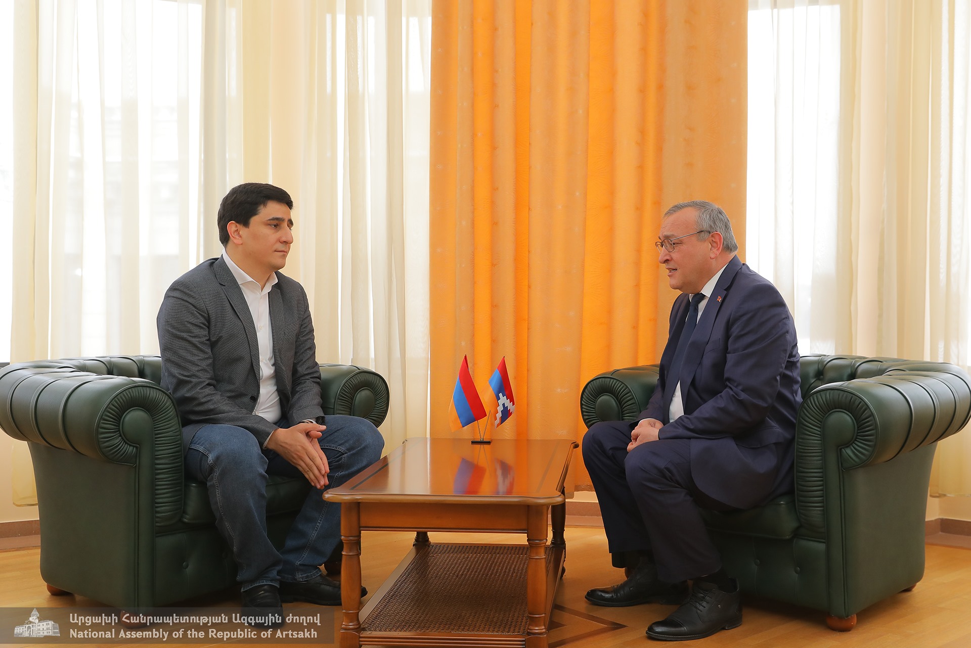 ԱՀ ԱԺ նախագահը ՄԻԵԴ-ում ՀՀ ներկայացուցչի հետ զրույցում բարձրացրել է Ադրբեջանում գտնվող գերեվարված մեր քաղաքացիների իրավունքների պաշտպանության հարցը