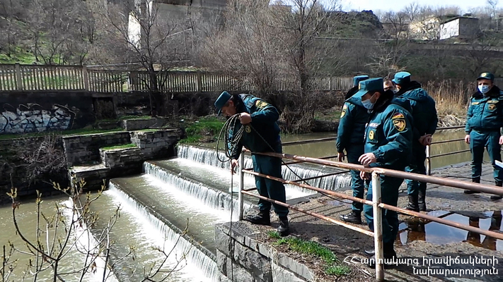 Փրկարարները «Երևան ՀԷԿ-3» ջրամբարից դուրս են բերել անձը չպարզված տղամարդու դի