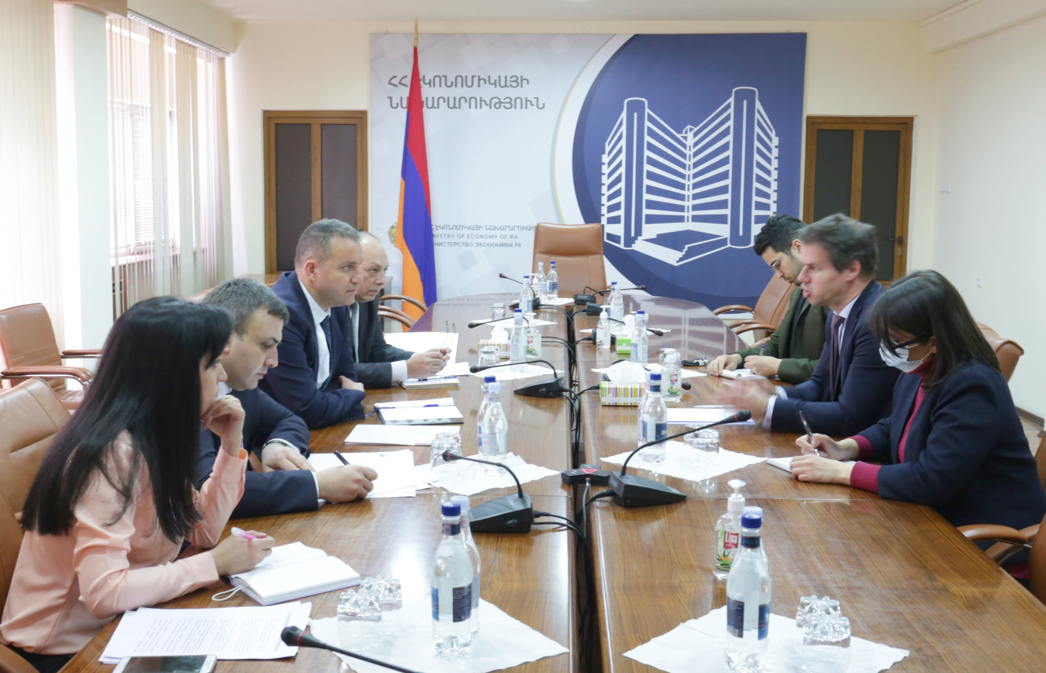 ՀՀ էկոնոմիկայի նախարար Վահան Քերոբյանն ընդունել է Հայաստանում Ֆրանսիայի դեսպանին