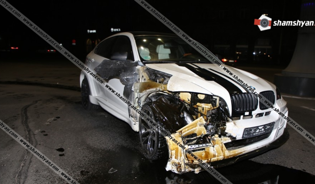 Երևանում բախվել են BMW X6-ն ու Mercedes-ը․ կա տուժած