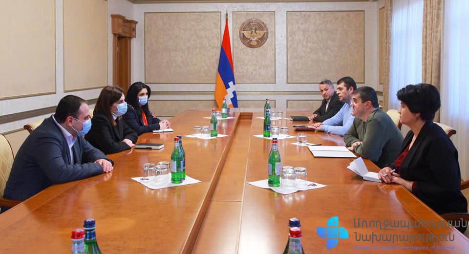 Առողջապահության նախարար Անահիտ Ավանեսյանի գլխավորած պատվիրակությունն Արցախում է