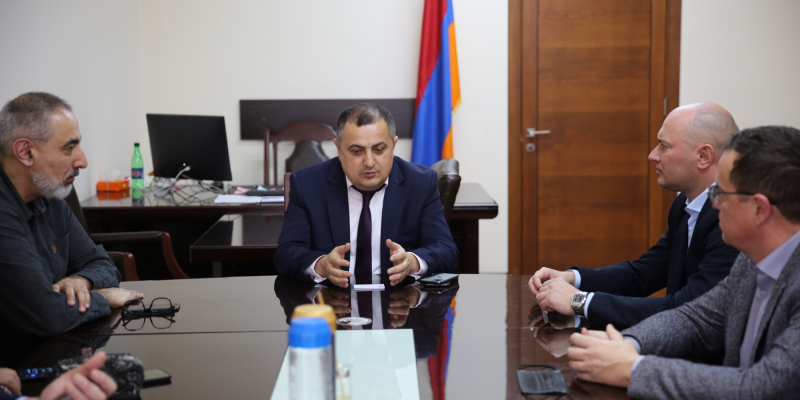 ԿԳՄՍ նախարարի տեղակալն ընդունել է Եվրասիական լիգայի մասնակից ակումբների ներկայացուցիչներին