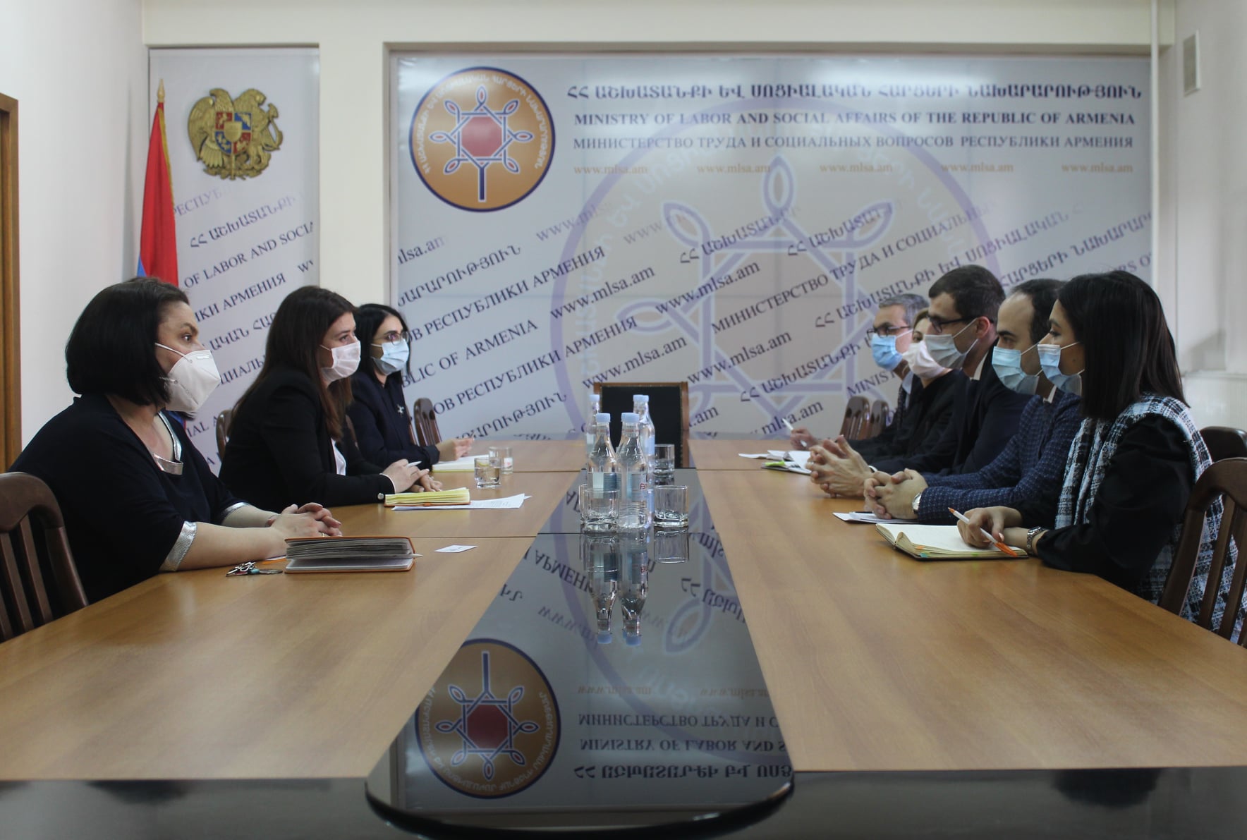 Մեսրոպ Առաքելյանը հանդիպում է ունեցել ՄԱԿ-ի Բնակչության հիմնադրամի գործադիր ներկայացուցչի հետ