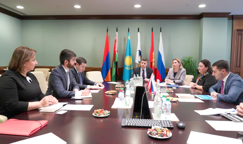 Էկոնոմիկայի փոխնախարարը Մոսկվայում մի շարք հանդիպումներ է ունեցել ՌԴ և ԵՏՀ պաշտոնյաների հետ