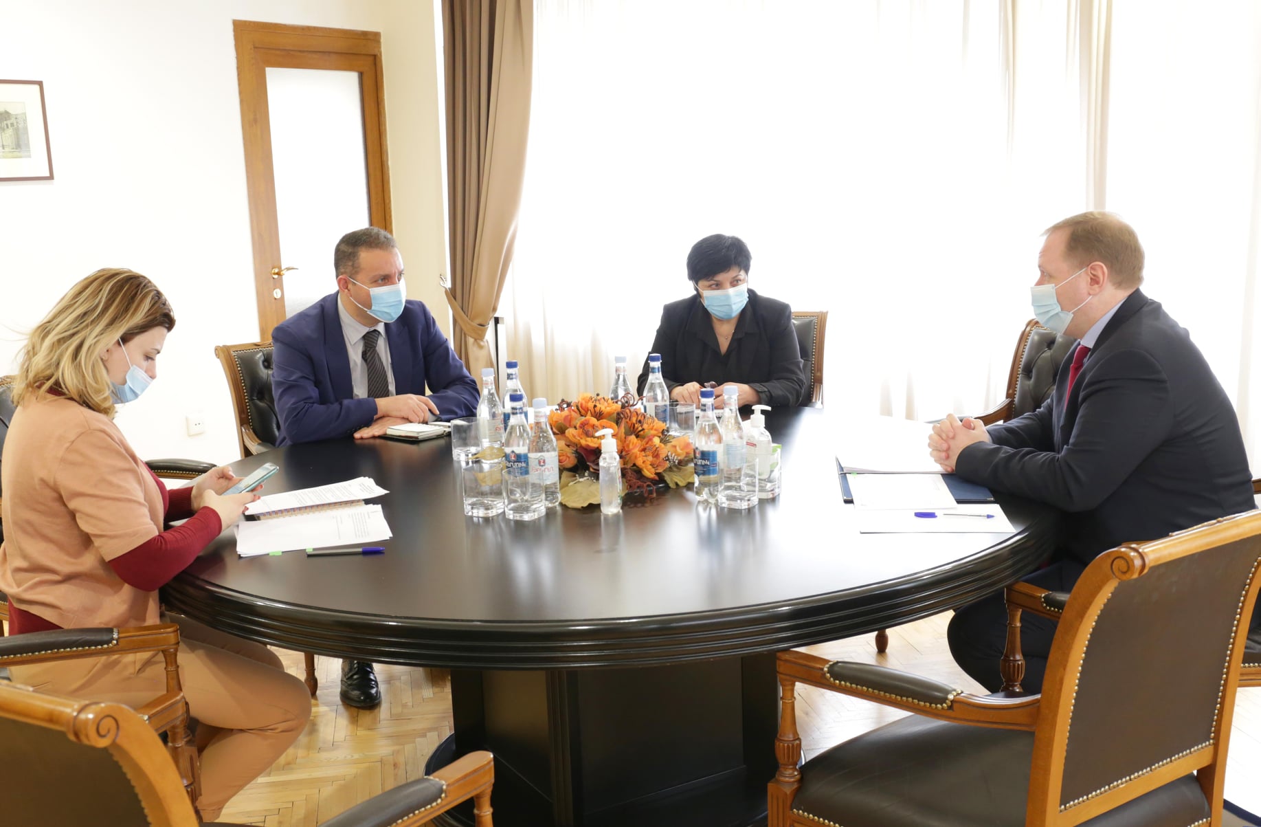 Վահան Քերոբյանը և «Հարավկովկասյան երկաթուղի» ՓԲԸ գլխավոր տնօրեն Ալեքսեյ Մելնիկովը քննարկել են համագործակցության հեռանկարները