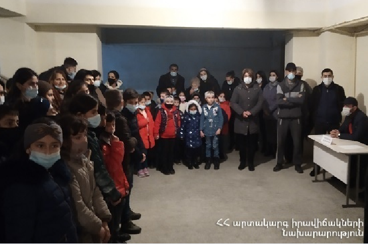 «Ազդարարում, տարհանում, պատսպարում» թեմայով ուսումնավարժություններ Շիրակում և Վայոց ձորում