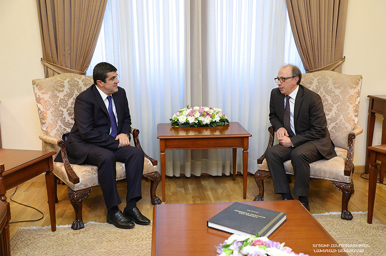Արցախի նախագահը հանդիպել է ՀՀ արտգործնախարարի հետ