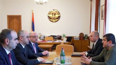 Արայիկ Հարությունյանն ընդունել է ՀՀ ՊԵԿ պատվիրակությանը