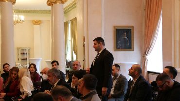 Մոսկվայում գտնվող ԲԴԽ պատվիրակությունը հանդիպել է հայ իրավաբանների հետ