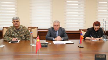 ՀՀ պաշտապնության նախարարն ընդունել է ՀՀ-ում Չինաստանի դեսպանին