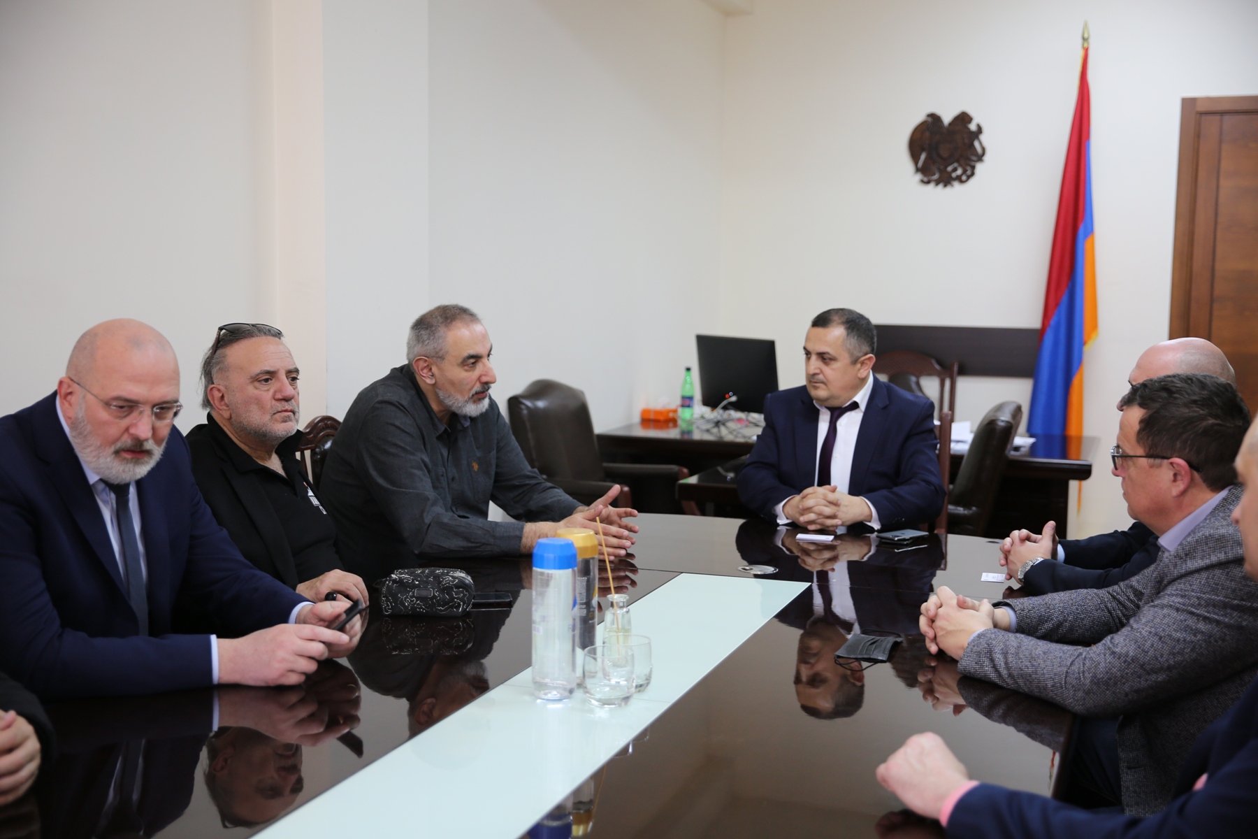 ԿԳՄՍ նախարարի տեղակալն ընդունել է բասկետբոլի Եվրասիական լիգայի մասնակից ակումբների ներկայացուցիչներին