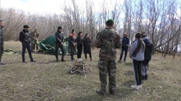 «Տիգրան Աբգարյան» մարտական պատրաստության ակումբը Գյումրիում ռազմարշավ է անցկացրել