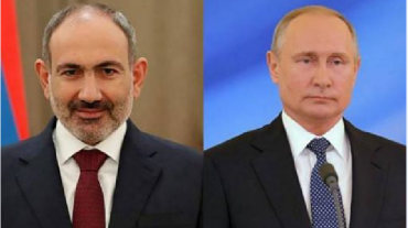 Պուտինը և Փաշինյանը հեռախոսազրույց են ունեցել․ քննարկել են Արցախում տիրող իրավիճակը
