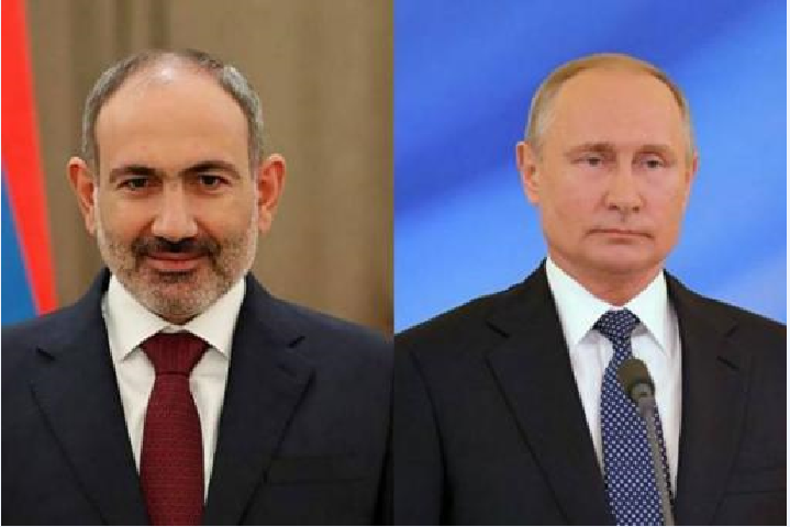 Պուտինը և Փաշինյանը հեռախոսազրույց են ունեցել․ քննարկել են Արցախում տիրող իրավիճակը