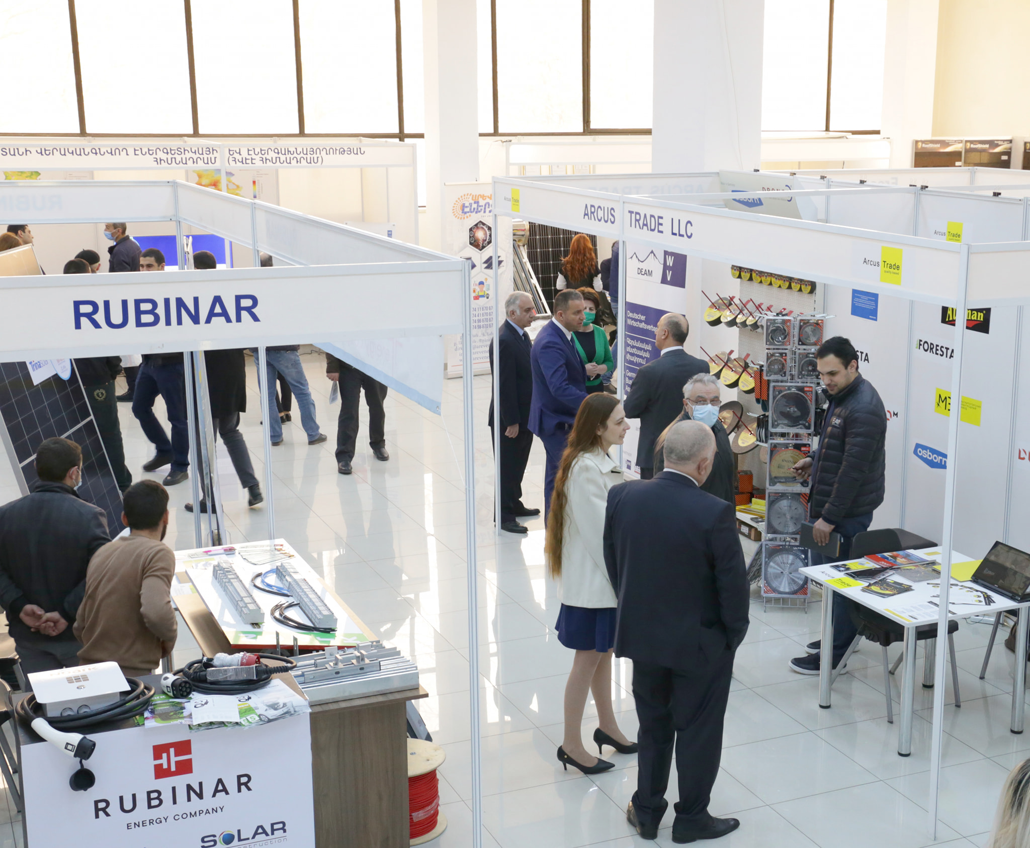 Էկոնոմիկայի նախարարը մասնակցել է «Կովկաս․ շինարարություն և վերանորոգում էքսպո 2021» միջազգային ցուցահանդեսի բացմանը
