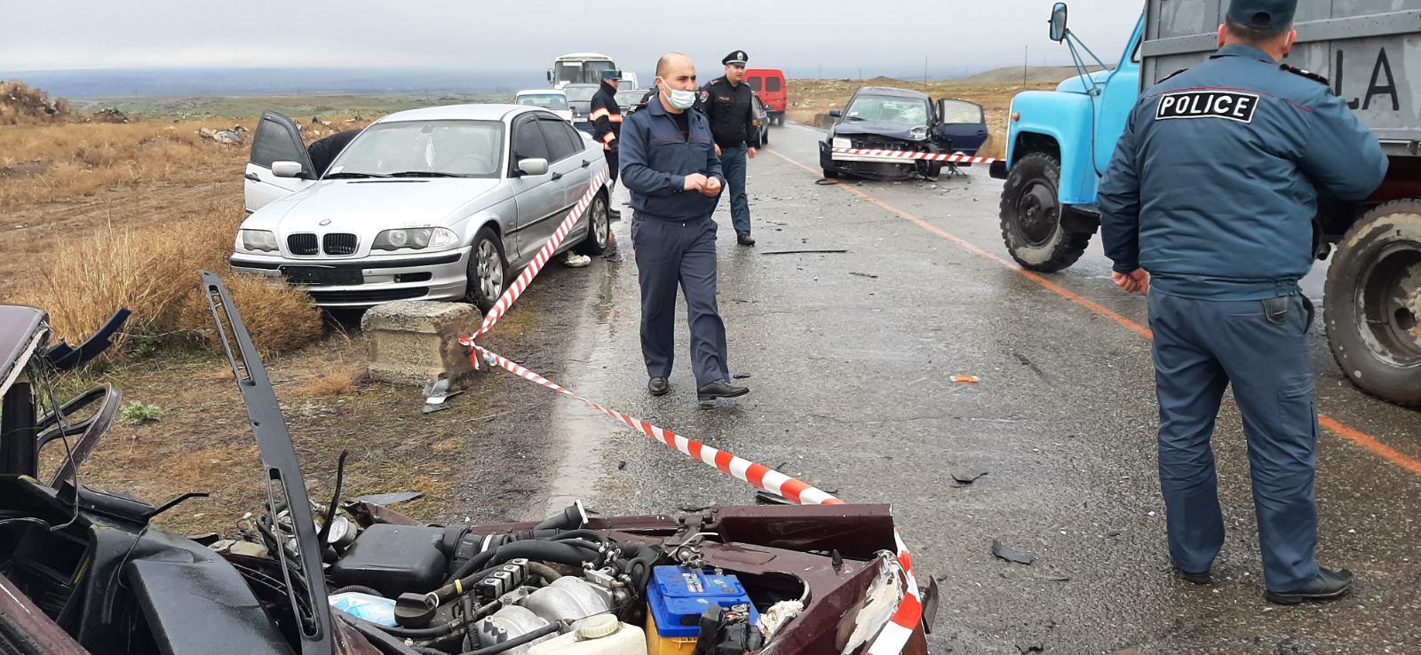 Ավտովթար Գյումրի-Երևան ավտոճանապարհին․3 տուժած հիվանդանոց է տեղափոխվել