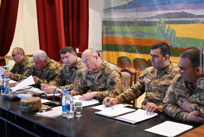 2-րդ զորամիավորումում ամփոփվել են կատարած աշխատանքների արդյունքները