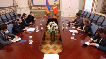 Արարատ Միրզոյանը Սանկտ Պետերբուրգում հանդիպել է Մոլդովայի խորհրդարանի նախագահի հետ