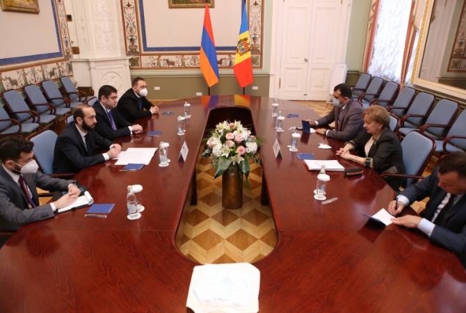 Արարատ Միրզոյանը Սանկտ Պետերբուրգում հանդիպել է Մոլդովայի խորհրդարանի նախագահի հետ
