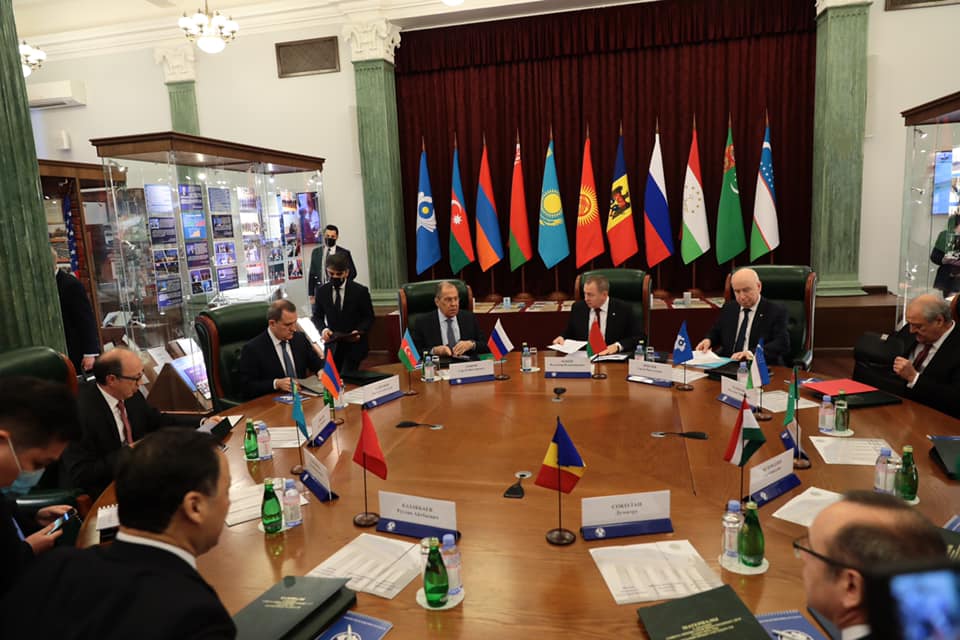 Մեկնարկել է ԱՊՀ ԱԳ նախարարների խորհրդի նիստը նեղ ձևաչափով