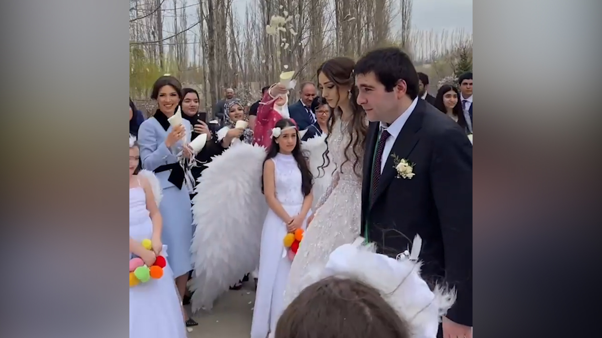 Կադրեր Գագիկ Ծառուկյանի որդու հարսանիքից