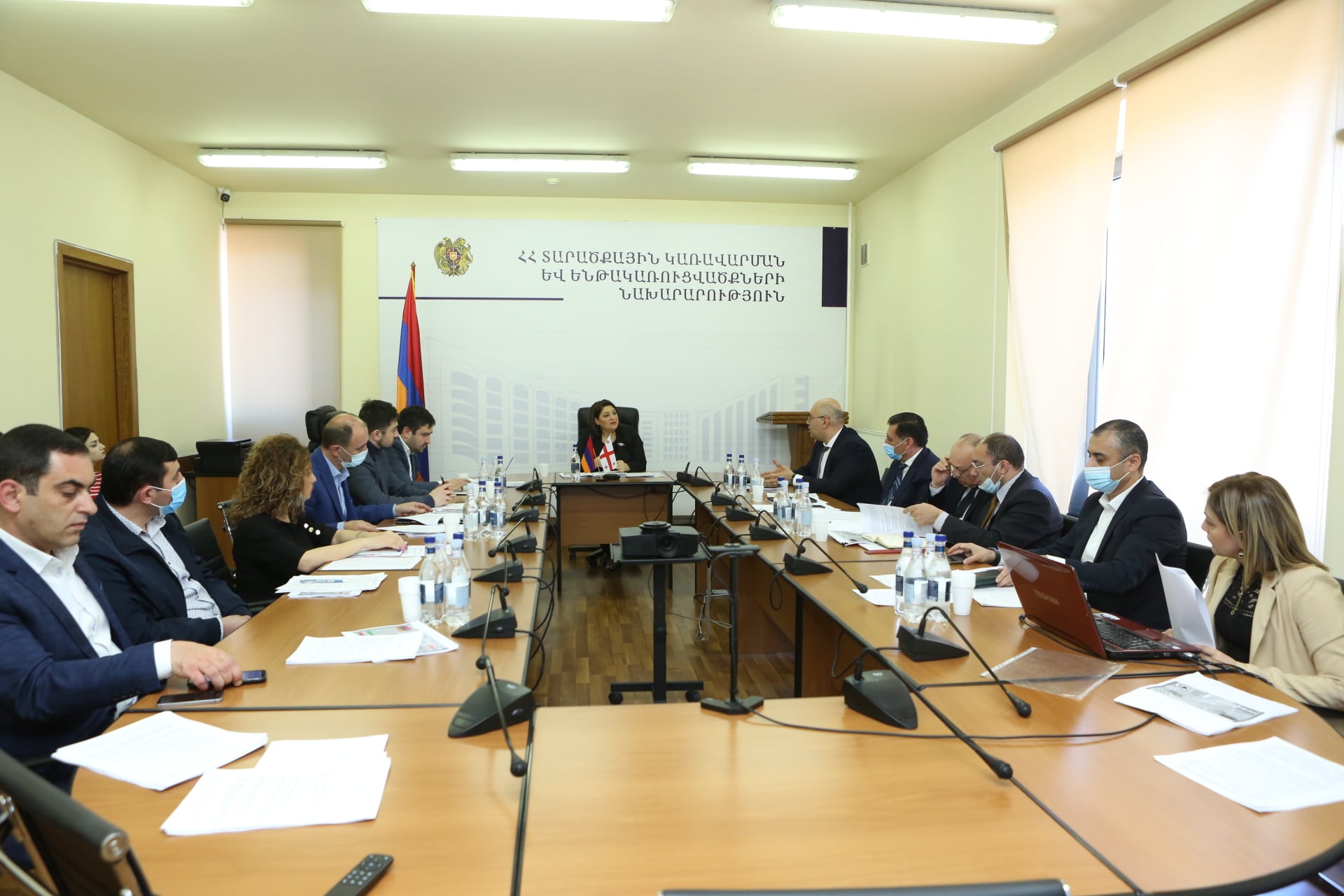 Տրվել է Սադախլո-Բագրատաշեն անցման կետի տարածքում նոր կամրջի շինարարության մեկնարկը