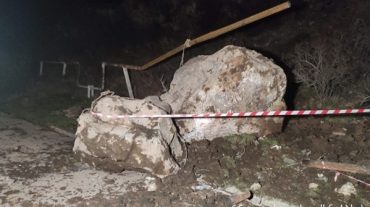 Քարաթափում Նուռնուս գյուղում. վնասվել է համայնքը սնուցող գազատար խողովակը