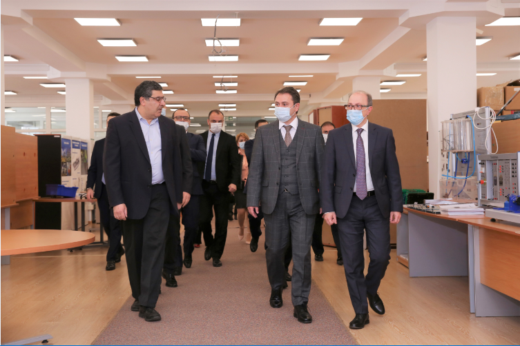Բարձր տեխնոլոգիական արդյունաբերության, արտաքին գործերի և էկոնոմիկայի նախարարներն այցելել են «Ինժեներական քաղաք»