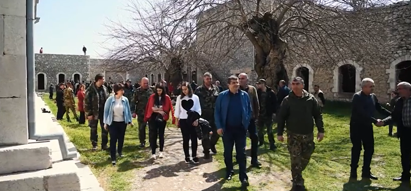 Սուրբ Զատկի տոնը՝ Ամարասի վանքում. Արցախի նախագահը տեսանյութ է հրապարակել