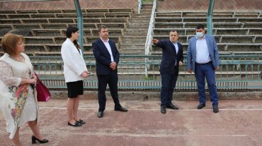 Արտաշատի քաղաքային մարզադաշտում մեկնարկում են աթլետիկայի վազքուղու կառուցման աշխատանքները