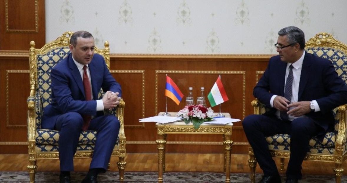 Կայացել է ՀՀ ԱԽ քարտուղար Արմեն Գրիգորյանի և Տաջիկստանի ԱԽ քարտուղարի հանդիպումը