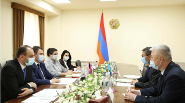 ՀՀ ԲՏԱ նախարարն ընդունել է Ղազախստանի Հանրապետության արտակարգ և լիազոր դեսպանին