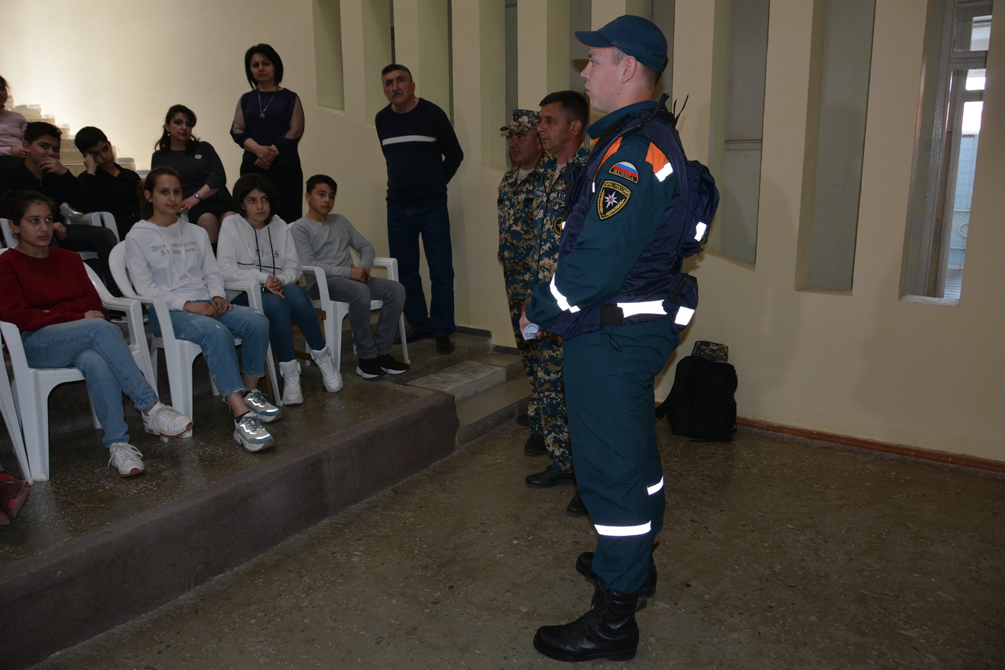 Սակրավորական խմբերն այսօր Արցախի հանրակրթական դպրոցներում դասընթացներ են վարել