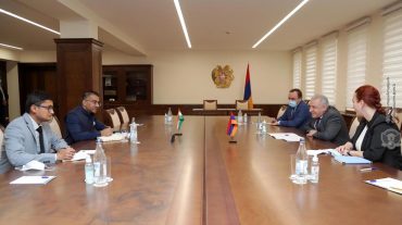 Վաղարշակ Հարությունյանն ընդունել է ՀՀ-ում Հնդկաստանի դեսպանին