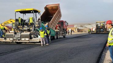 Հյուսիս-հարավ ճանապարհի Թալին-Լանջիկ և Լանջիկ-Գյումրի հատվածներում կատարվել են փորձնական ասֆալտապատման աշխատանքներ