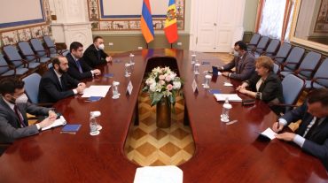 ԱԺ նախագահ Արարատ Միրզոյանը Սանկտ Պետերբուրգում հանդիպել է Մոլդովայի խորհրդարանի նախագահ Զինաիդա Գրեչանիի հետ