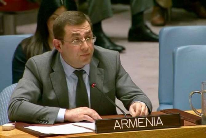 ՄԱԿ-ի ԱԽ նիստում ՀՀ մշտական ներկայացուցիչը անդրադարձել է Արցախի բնակչության դեմ արգելված զինատեսակների կիրառմանը և չպայթած զինամթերքով տարածքի աղտոտմանը