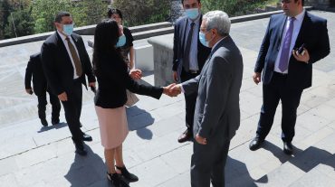 Կենտրոնական Ամերիկայի խորհրդարանի նախագահ Կարոլինա Ֆերնանդեսն այցելել է Մատենադարան