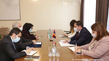 Սուրեն Պապիկյանը և ՀՀ-ում Իրանի դեսպանը քննարկել են «Հյուսիս-հարավ» ճանապարհի Սիսիան-Քաջարան-Ագարակ ճանապարհահատվածի նախագծմանն առնչվող հարցեր