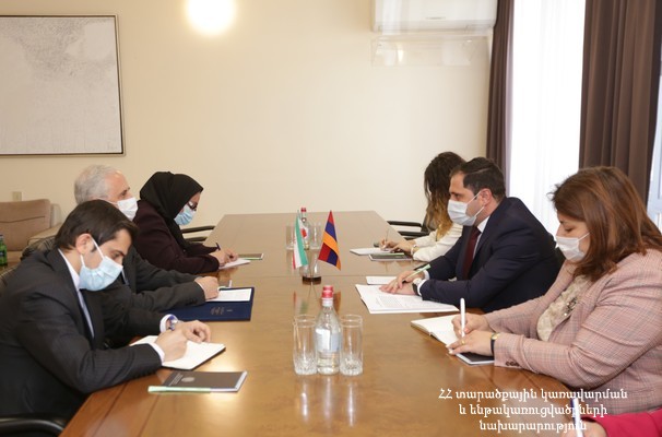 Սուրեն Պապիկյանը և ՀՀ-ում Իրանի դեսպանը քննարկել են «Հյուսիս-հարավ» ճանապարհի Սիսիան-Քաջարան-Ագարակ ճանապարհահատվածի նախագծմանն առնչվող հարցեր