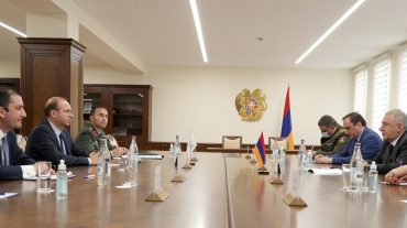 Վաղարշակ Հարությունյանն ընդունել է Կիպրոսի պաշտպանության նախարարի գլխավորած պատվիրակությանը