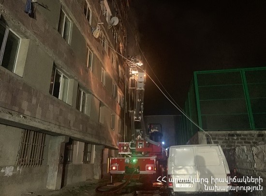 Հրդեհ Մոլդովական փողոցում․ կան տուժածներ, իրականացվել է տարհանում