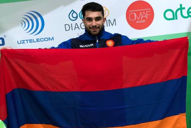 Ծանրորդ Կարեն Մարգարյանը դարձել է երիտասարդական ԱԱ-ի արծաթե մեդալակիր